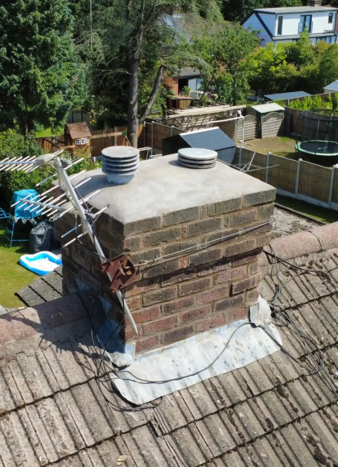 Roof repairs job photo, Liverpool